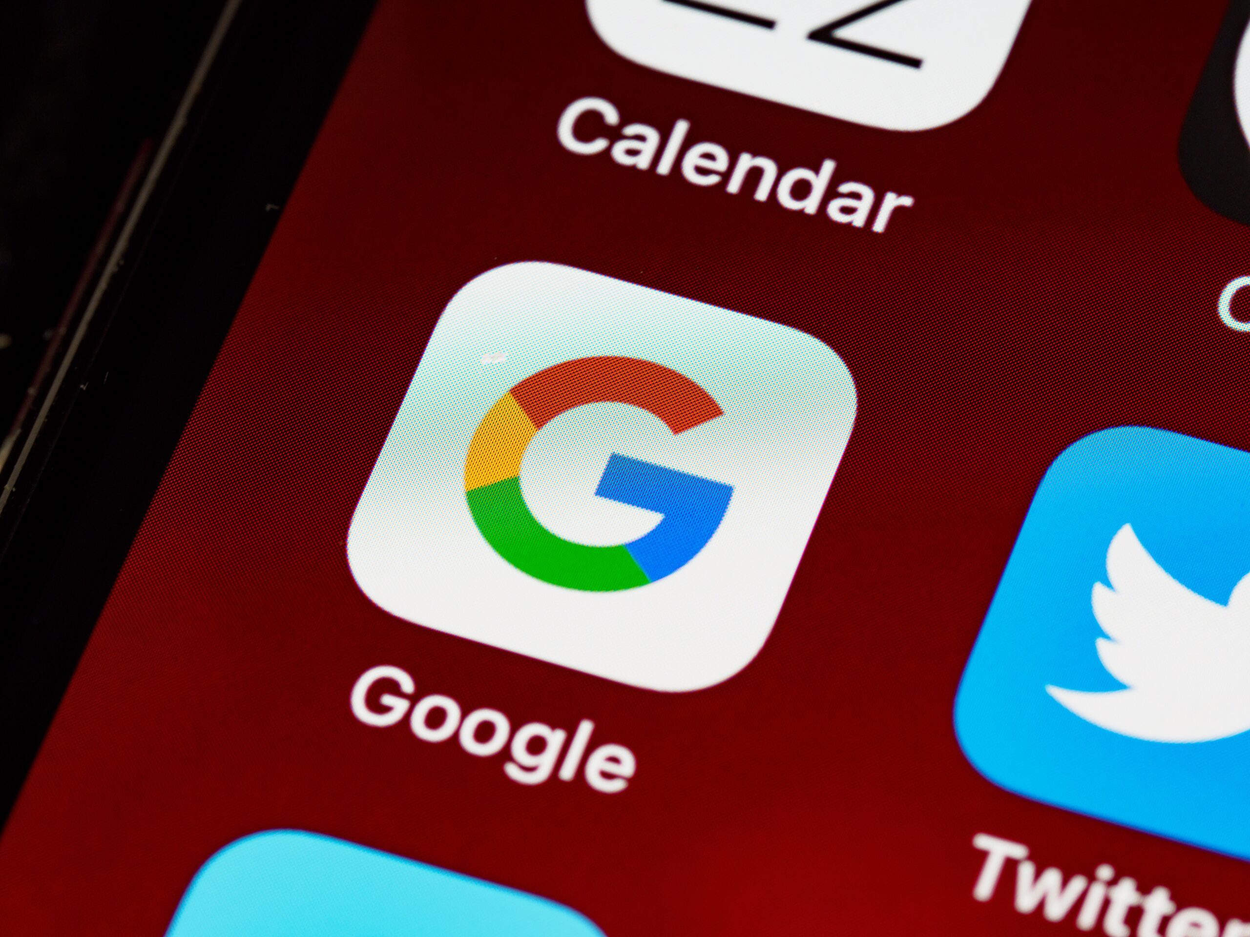 Google Browser on a mobile