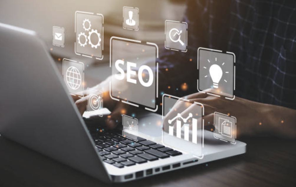 SEO Image with Computer