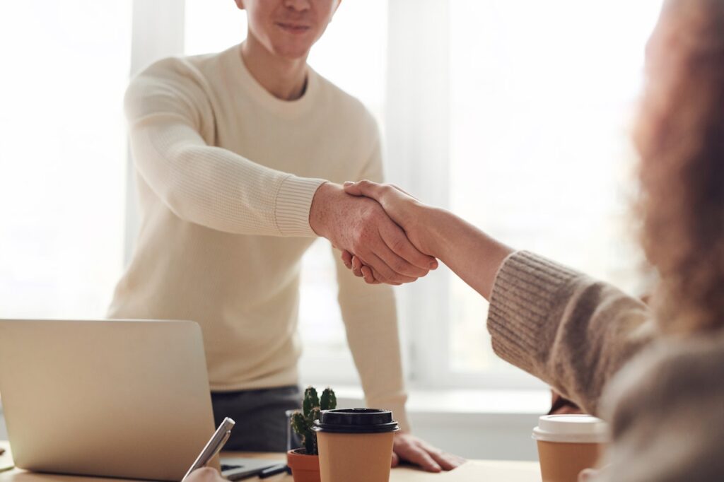 SEO Hiring - handshake