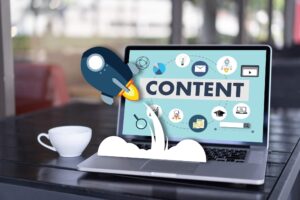 SEO Content on Laptop | Egnetix Digital an SEO Consultancy